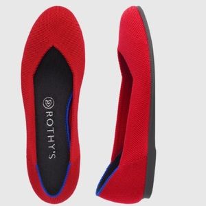 Rothy’s The Flat Red Size 8